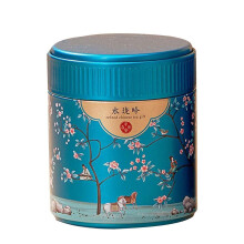 (multicolor, 1) Fashion Tea Canister Unique Metal Tea Caddys Convenient Tea Storage Container Office Durable Tea Tin with Lid Container