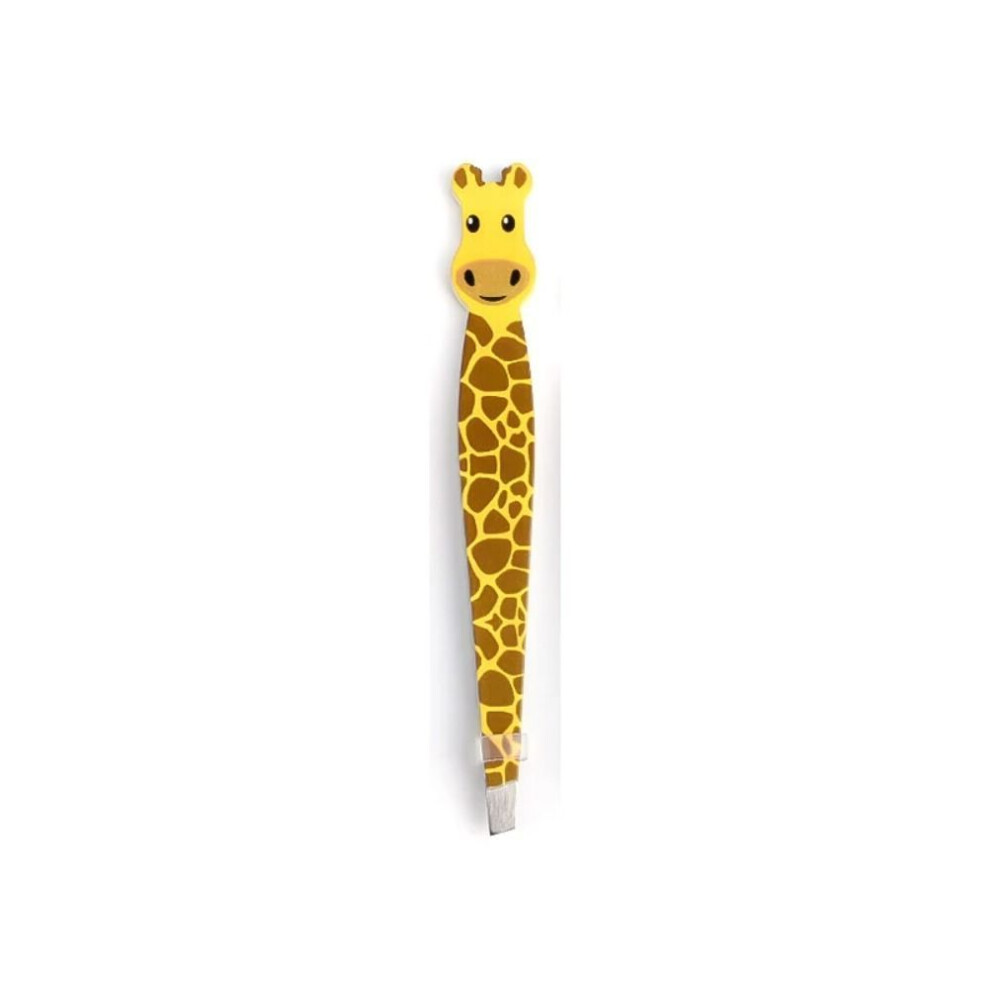 (03) Cute Eyebrow Tweezers Cartoon Animals Eyelash Curler Professional Eye Brow Clips  Women