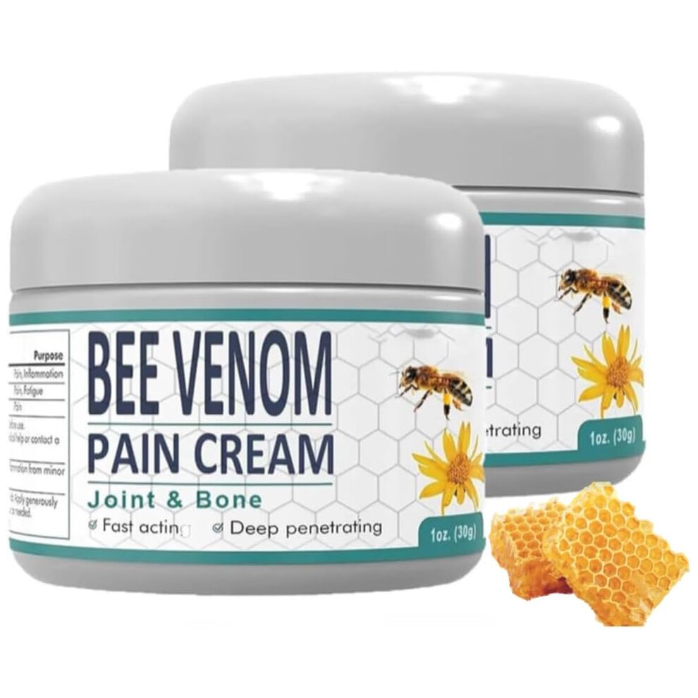 Gogerstar Cream 2Pcs Bee Venom Pain,Bone Healing Advanced Bee Venom Gel Joint And Bone Therapy, Bee Venom Joint And Bone Therapy
