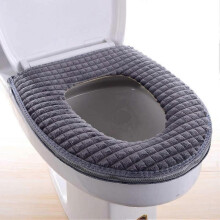 Bathroom Soft Toilet Cover Mat - Toilet Seat Washable and Comfortable Toilet Cover Mat