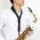 Adjustable saxophone neck strap Soft saxophone leather upholstery 4