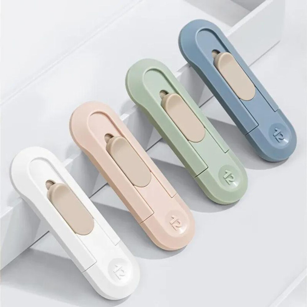 (pink, 1PC) Mini Utility Knife Pocket Box Cutter Stainless Steel Precision Craft Knife For Paper Cutting Film Installation