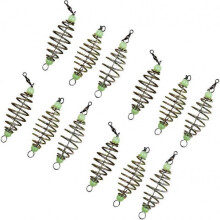 12pcs Light Up Carp Feeder, Catfish Bait Caster, Fishing Feeder Bait Cage