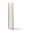 Balterley Contemporary Shower Enclosure 8mm Glass Side Panel, 800mm, Brushed Brass 1