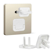 Outlet Covers with Handles, Shockproof, Plastic Outlet Cover Outlet Protectors for Baby Safety, Includes 2 Hole & 3 Hole (Pack of 40)