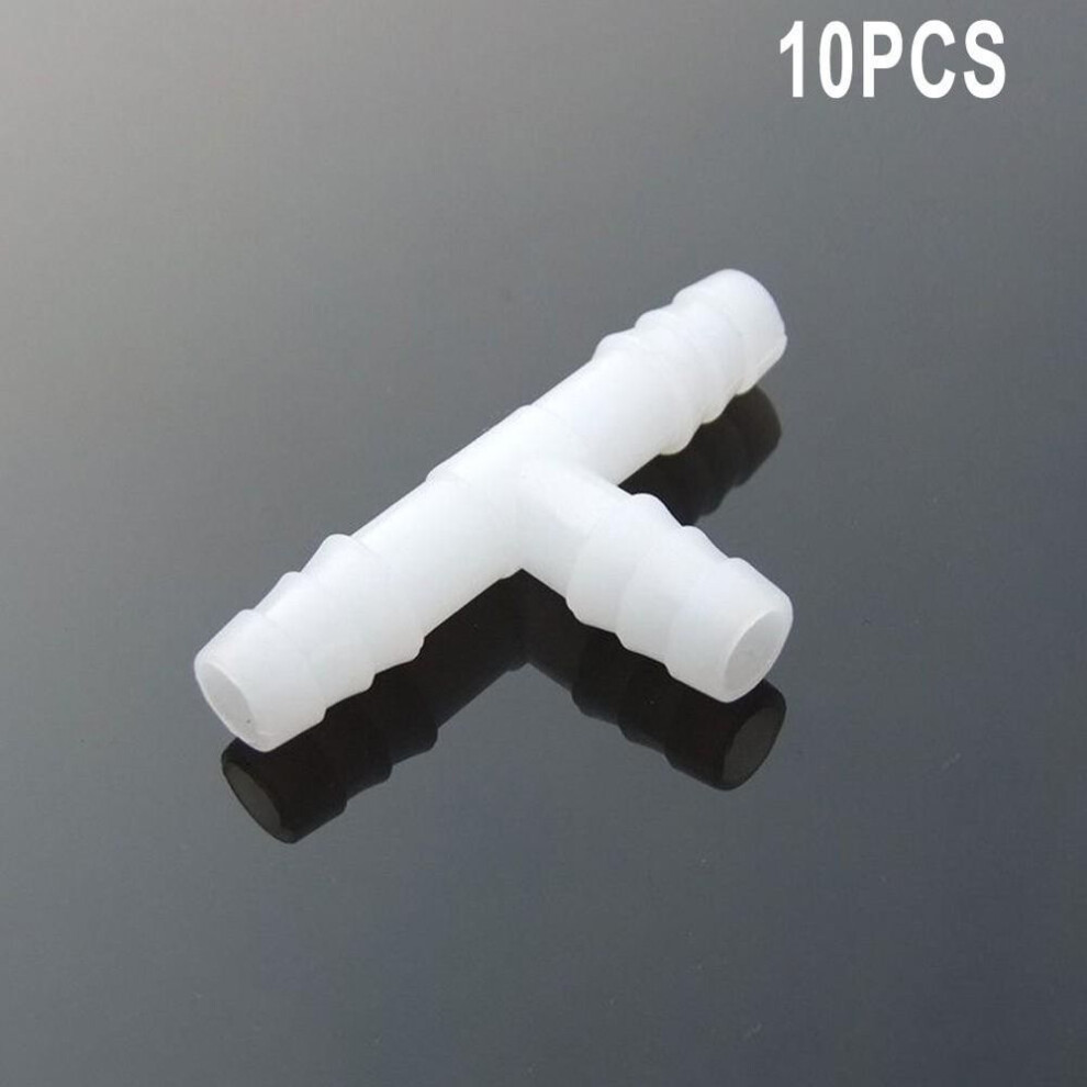 (5mm) Plastic Material T-hose Fittings Reducer Joint T-type Tee 4-8mm