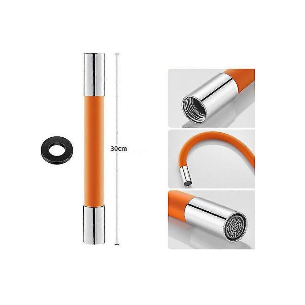 Swivel Aerator Adjustable Faucet Extension, 360 Adjustable Spout Diffuser Filter, Kitchen Faucet Extension 5004229920335