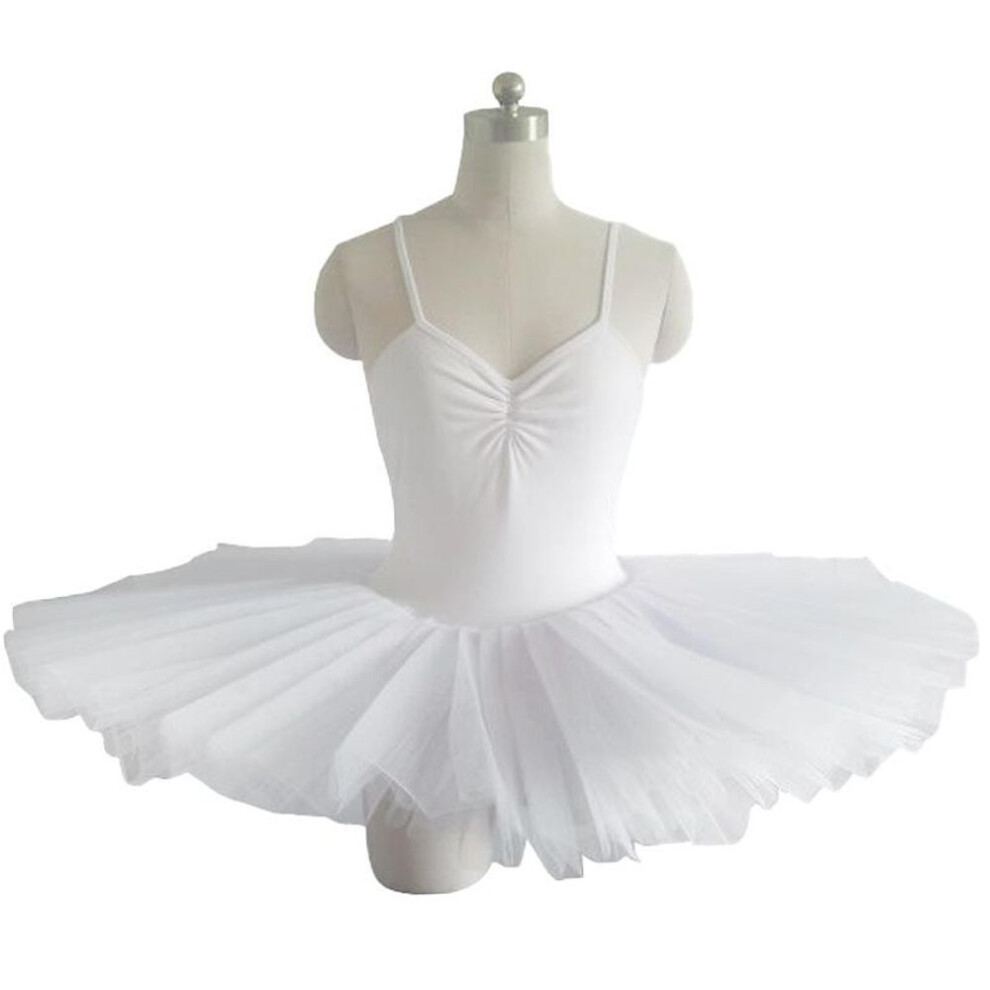 (white, 160cm) Tutu Adult Ballet Leotard Black Red White Costumes Ballerina Women Ballet Dance Clothes Kid Child Girls