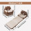 (Brown) [Portable|Inflatable] Multi-Functional Portable 1pc Inflatable Bear-Shaped Sofa Bed | PVC Couch 1