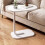 (White) Side Table C Shaped for Sofa Coffee End Tables for Living Room Bedside Tables 1