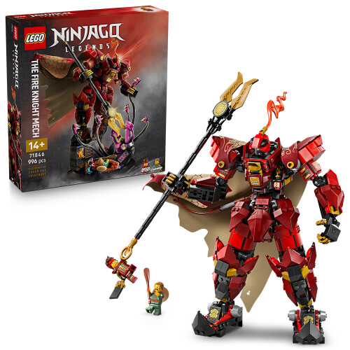 LEGO LEGO NINJAGO 71846 Le Robot du Chevalier de Feu - Jeu de Construction Garçon 14 Ans - Kai