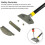 Hob Scraper with 10 Metal Blades, Heavy Duty Scraper, Universal Scraper 2