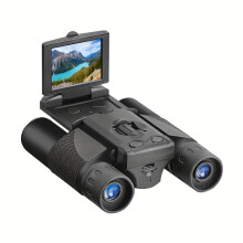 (Black) DT10 Binoculars With High-definition Recording And Photography Camera, Bird-watching Mirror With Outdoor Screen, Digital Binoculars