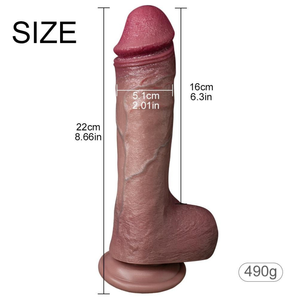 Realfeel Ultrasoft Dildo Double Liquid Silicone Artificial Penis Makeup Female Masturbator Thick Long Vacation Penis Adult Sexual Supplies For Women