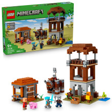 LEGO Minecraft 21278 De Burcht van Plunderaars en de Verwoester - Spel Voor Jongens Vanaf 9 Jaar