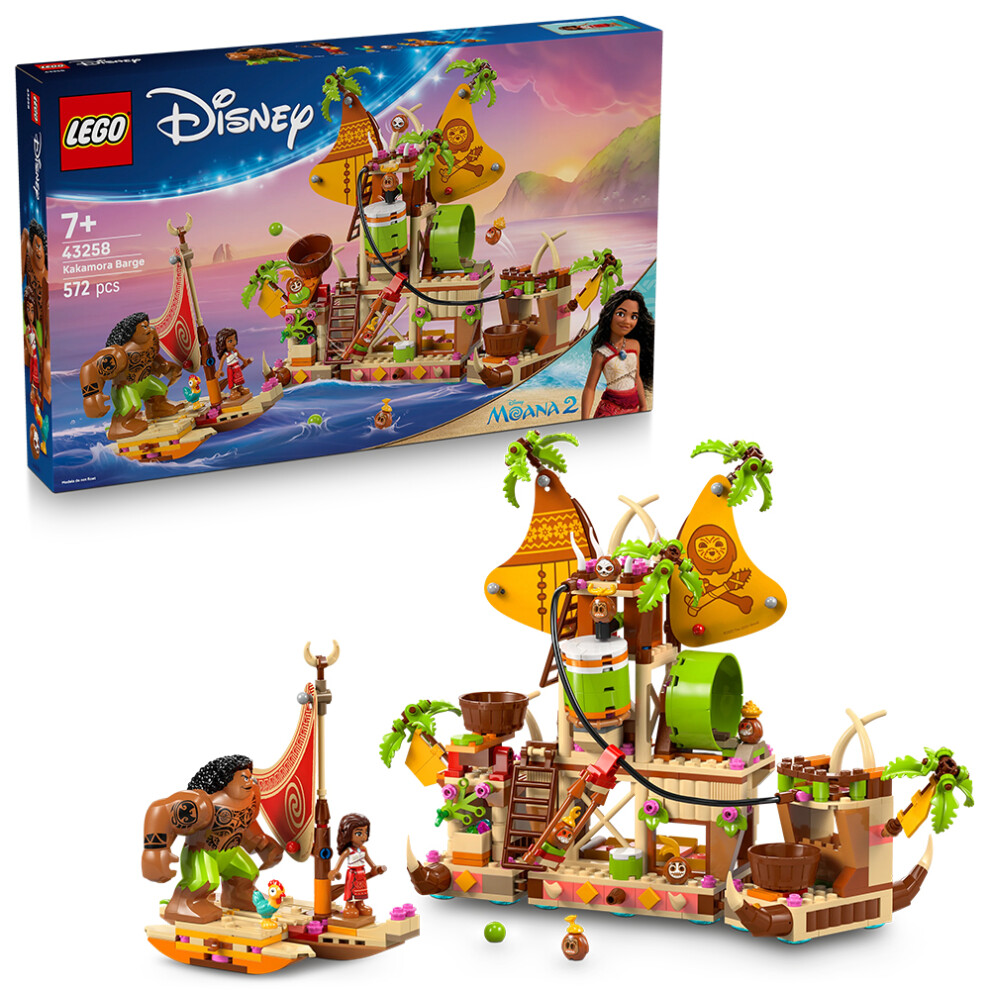 Lego Disney 43258 Kakamora Barge Age 7+ 572Pcs - Building Set