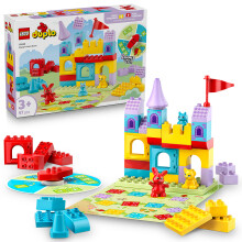 LEGO DUPLO 10450 Il Gioco Del Castello di Hopsy - Giocattolo di Costruzione Da 3 Anni Con Animali