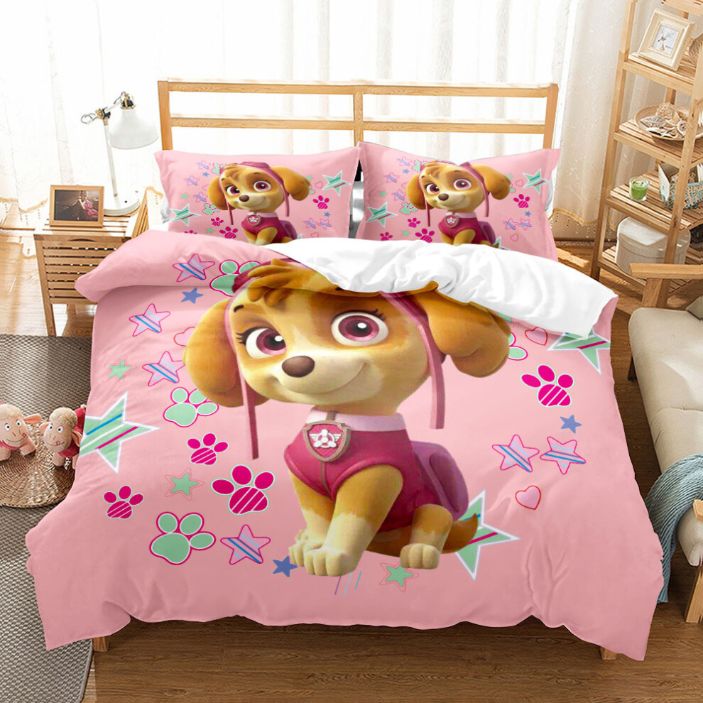 Deyaah (Single 135X200cm) Paw Paw Expedition Digital Printing Quilt Set-03073Paw