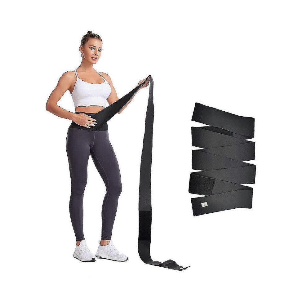 Light Bandage Wrap Waist Trainer Tape Invisible Waist Trimmer Wrap Lumbar For Waist Relief Body Shaper Binding Belt