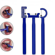 Children's tongue tip lateralization tool tongue tip exercise oral muscle training autism speech therapy conversation tool