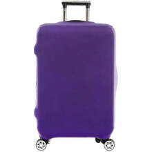 Thicken Anti-dust Travel Luggage Protective Cover Elastic Solid Color Suitcase Cover