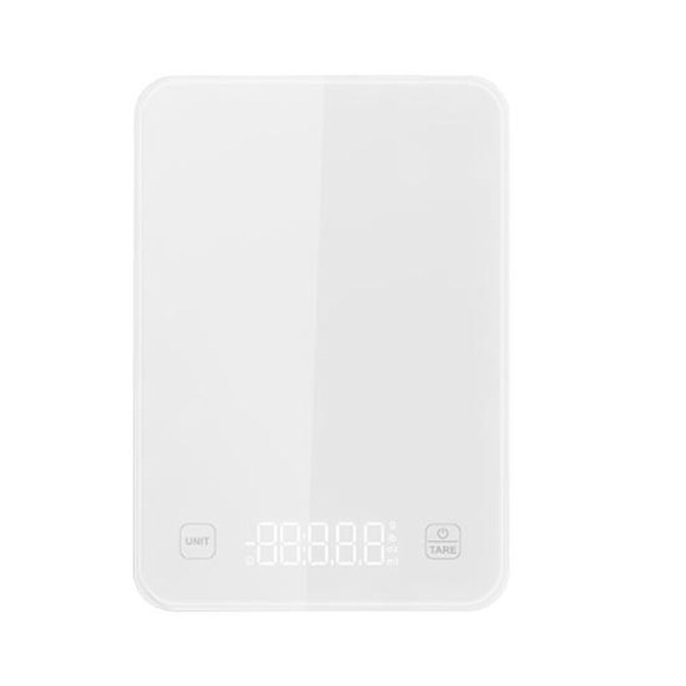 (white) Smart Kitchen Scale With App 3g/10kg Precise Electronic Scale With Calorie Counter Nutrition Tracking Portion Control Lcd Display Digital Scale