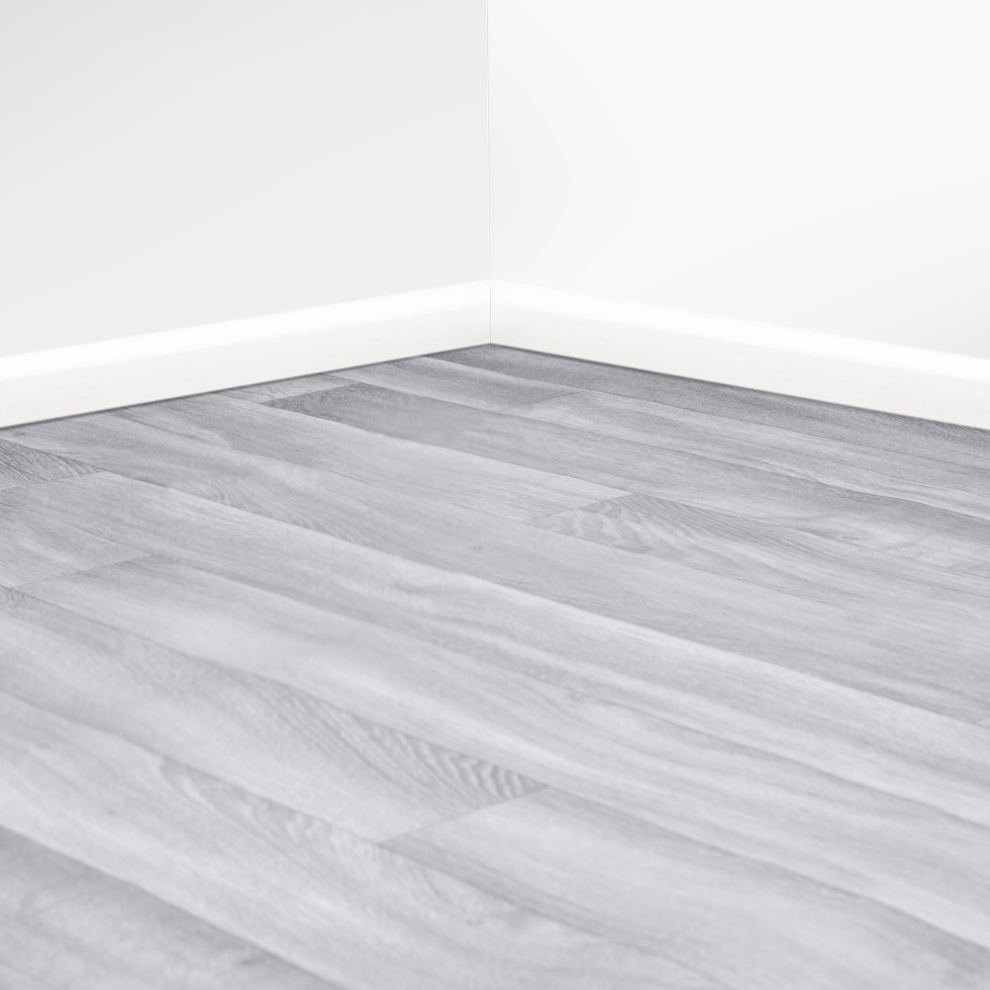 (4m, 2m) Grey Oak Vinyl Roll Flooring - 2m and 4m