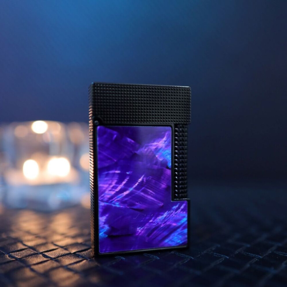 Yeuligo (Single Fire Coagulation Nigh) Kalu Caibei Zibei Lighter Refillable Langsheng Side Sliding Grinding Wheel Personality Fashion For Boyfriend Men
