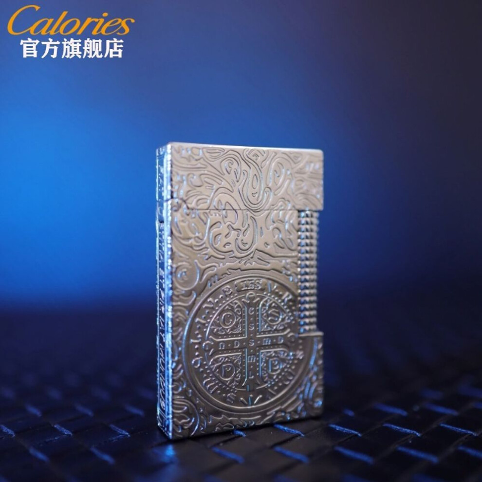 Yeuligo Silver (Constantine ) Karu Refillable Langsheng Side Slip Lighter Retro Old Constantine High-End Gift 520