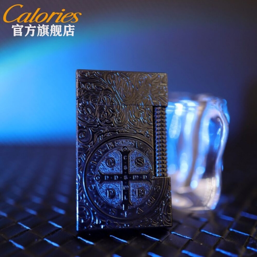 Yeuligo Black (Constantine ) Karu Refillable Langsheng Side Slip Lighter Retro Old Constantine High-End Gift 520