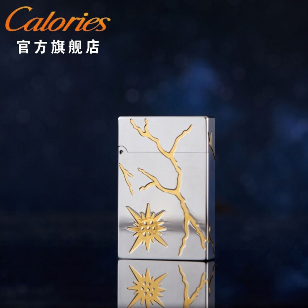 Yeuligo (Short Board Shock Thor) Karu Thunder Short Sealed Practical Kerosene Lighter Business Simplicity End Brass Langsheng
