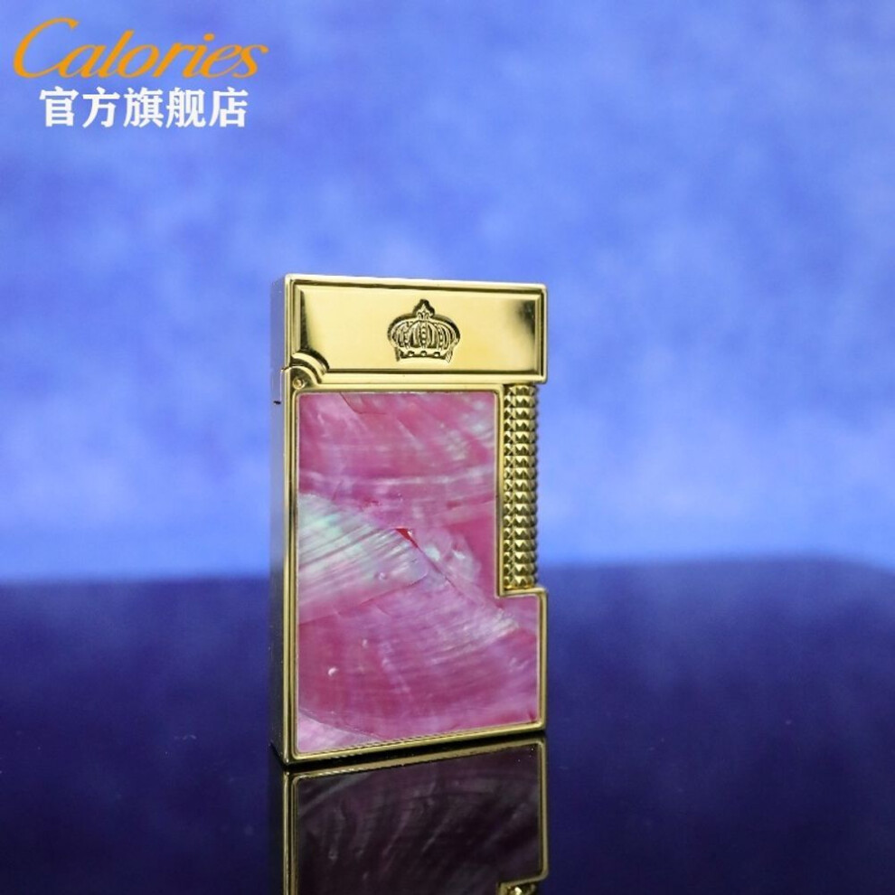 Yeuligo Peach ( Blossoms In Full Bloom) Kalu Caibei Langsheng Lighter Creative Personality Men's Lighter Side Pulley Gift High-End Good Texture Personality Tid