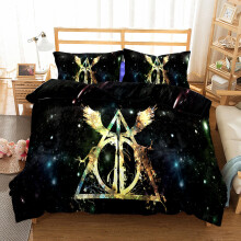 (large220x240) Harry Potter School of Magic Digital Print Quilt Cover Set-8283 Badge
