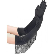 Vintage 1920s Flapper Gloves Long Opera Elbow Gloves for Costume Party Wedding