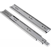 1 Pair Self/Soft Closing Drawer Slides Runners-Ball Bearing 3 Fold Full Extension Side Hardware