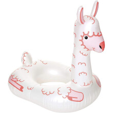 BigMouth Inc. Giant Inflatable Pearlescent Pink and White Llama
