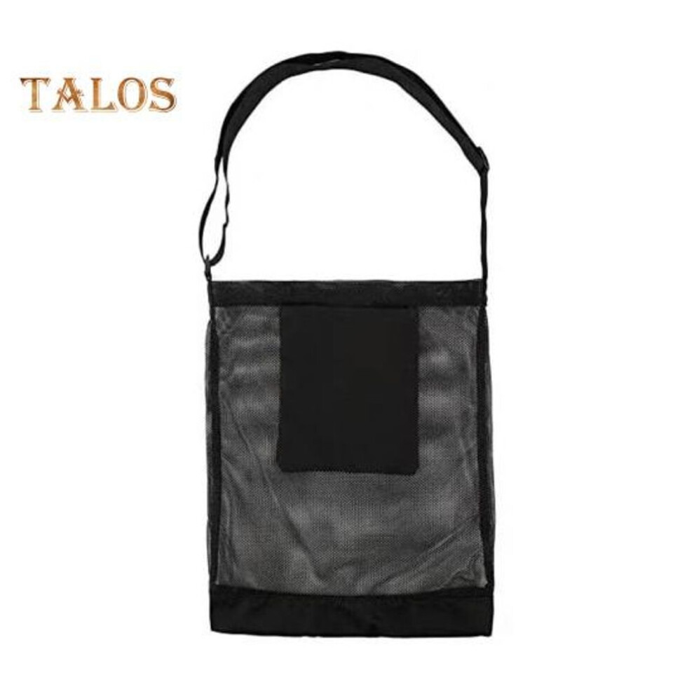 (black) Mushroom Picking Net Bag Mesh Garden Fruit Harvest Basket Mushroom Hunting Crossbody Bag with Adjustable Strap for Outdoor Activities