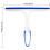 2PCS Squeegee, Multi-Purpose Shower Glass Rubber Squeegees,  Window Glass Cleaner Scraper 2