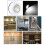 2pcs Wireless Led Closet Night Lamp Battery Powered Wardrobe Cupboard Lamp 4
