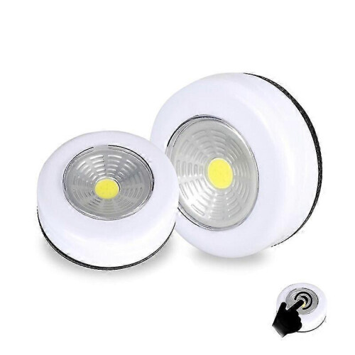 2pcs Wireless Led Closet Night Lamp Battery Powered Wardrobe Cupboard Lamp