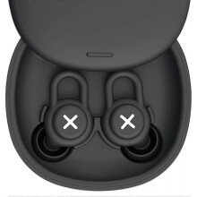 Noise Canceling Earplugs Soft Silicone Sleeping Earplugs Anti-Snoring Noise Sensitive Flight Hearing Protection (Black)