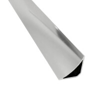 Nes Home 2700mm CVC Top Corner Joints Silver Cladding Trim Set of 4
