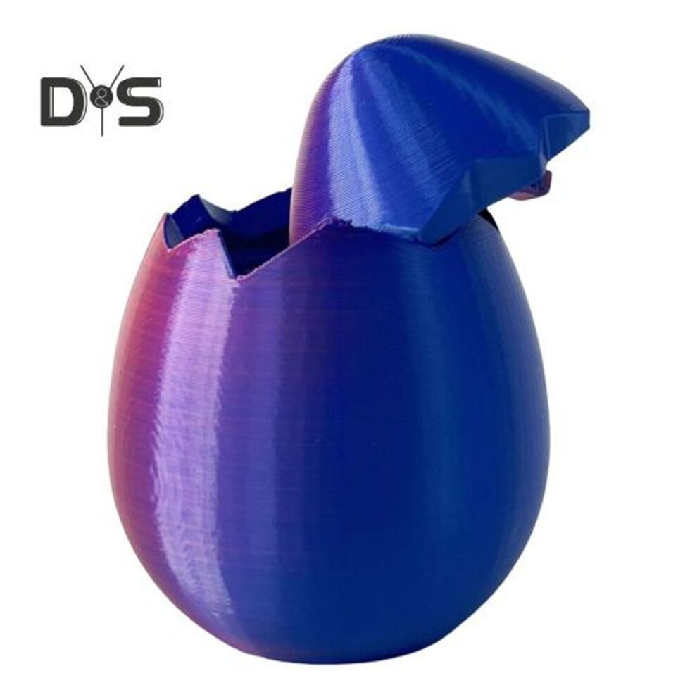 (purple) Kids Easter Egg Toy Colorful Egg Capsules Surprise Cash Jewelry Inside Easter Egg Hunt Toy Easter Party Decoration