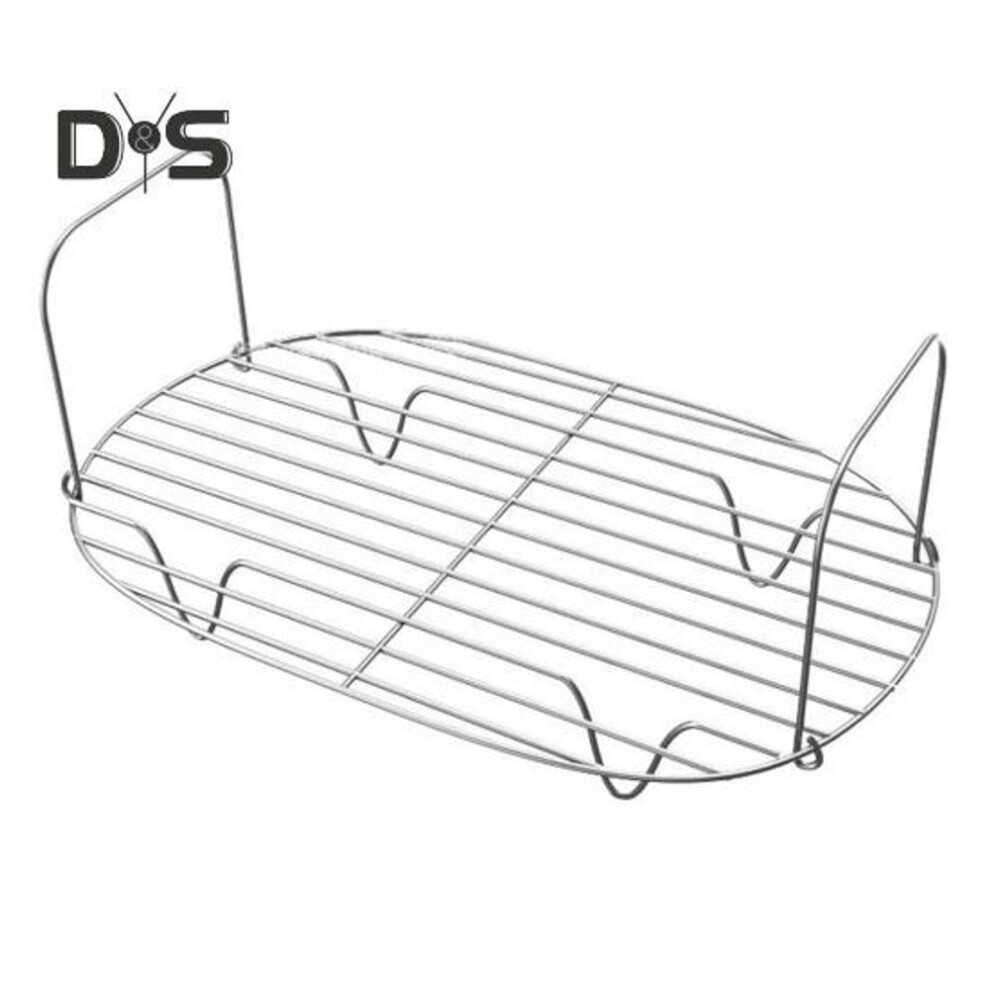 (as the picture, A) Roasting Rack Stainless Steel Wire Rack Heavy Duty Baking Tray Barbecue Rack for Chicken Fish Vegetables