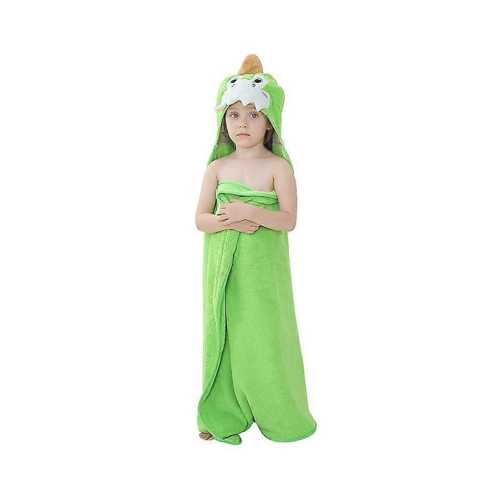 Serviette de bain à capuche pour bébé Peignoir à motif d'animaux mignons pour les enfants de 0 à 8 ans