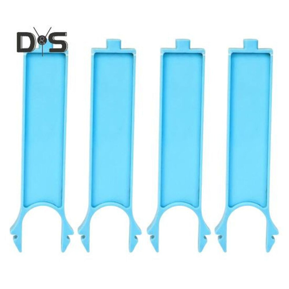 (blue, L 4pcs) Baking Sheet Stackers Reusable Trays Stacking Holder Space-saving Baking Pan Stacking Clips Freeze Dryer Trays
