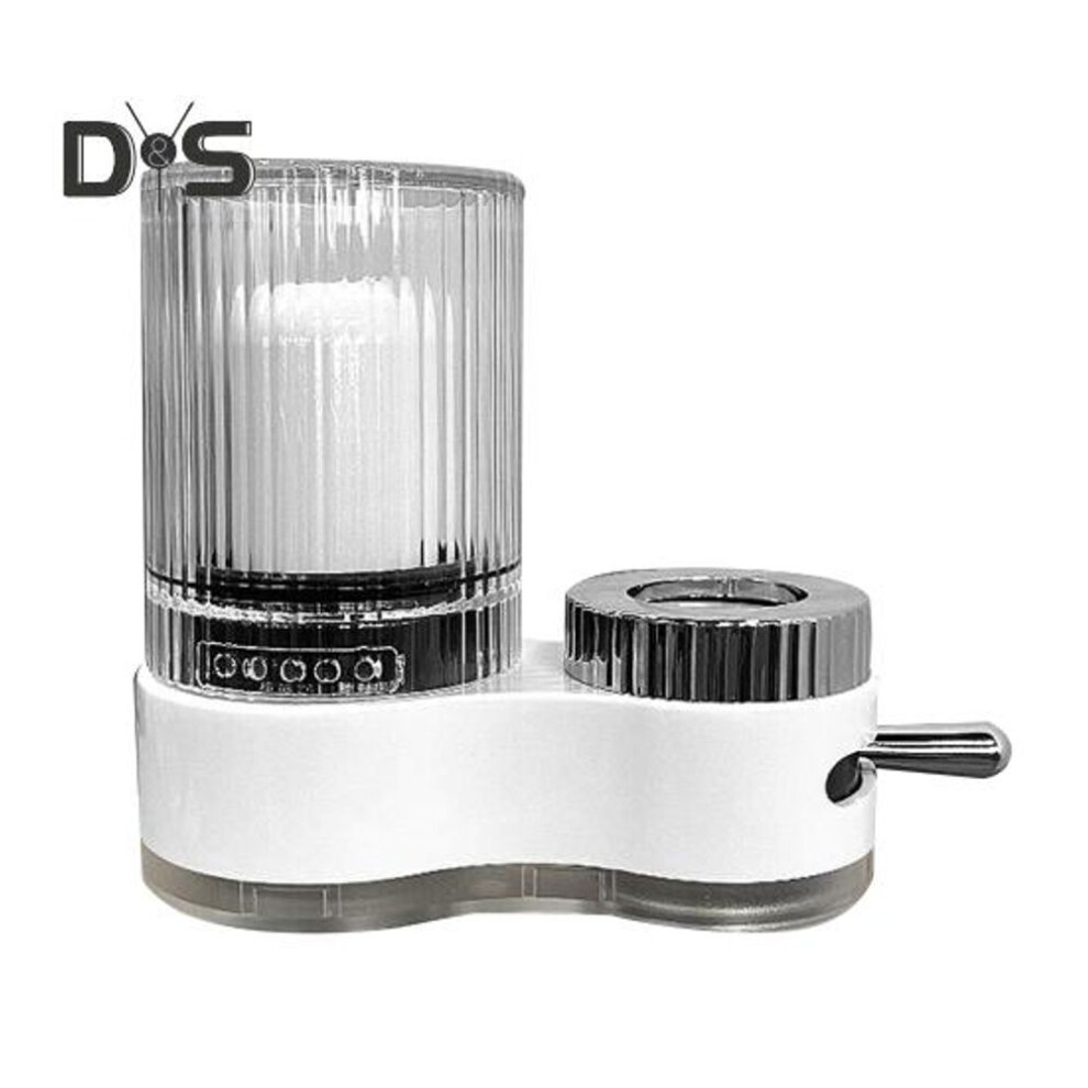 (white) Faucet Mount Water Filter Kitchen Sink Filter Water Faucet Activated Carbon Water Faucet Filter For Reducing Chlorine Limescale Heavy Metals & Bad