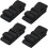 Luggage Strap Suitcase Straps Belts Travel Accessories, 4-Pack, Black 1