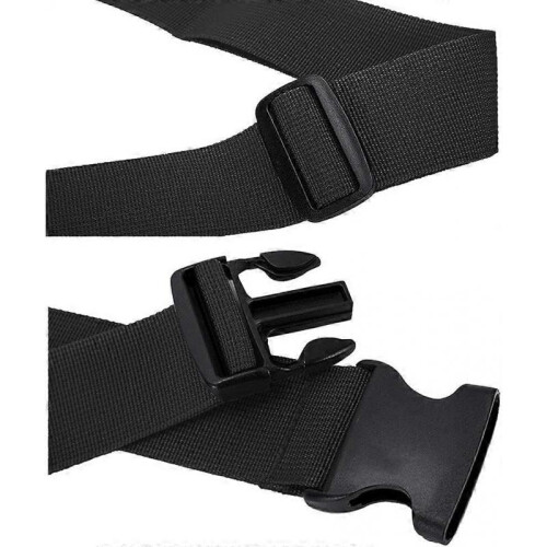 Luggage Strap Suitcase Straps Belts Travel Accessories, 4-Pack, Black 1