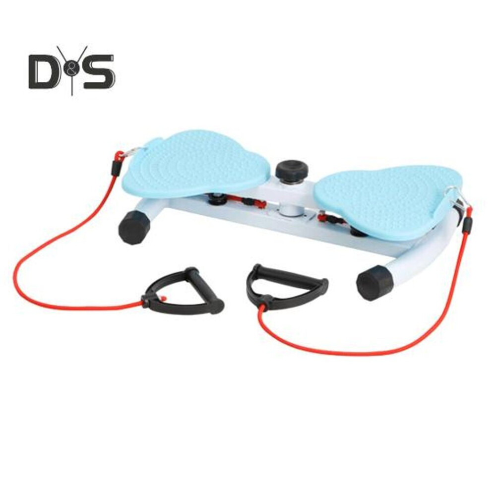 (blue) Waist Twist Disc Board With Drawstring 300lbs Weight Capacity Home Gym Waist Sculptor Twister Abdominal Muscles Strengthening Body Shaping Twisting